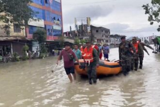 Northeast flood situation critical toll rises to 36 over 5.5 lakh affected
