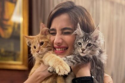 Meet Sher and Bageera: Rasha Thadani adds two maine coon cats to her pet family. See Pics
